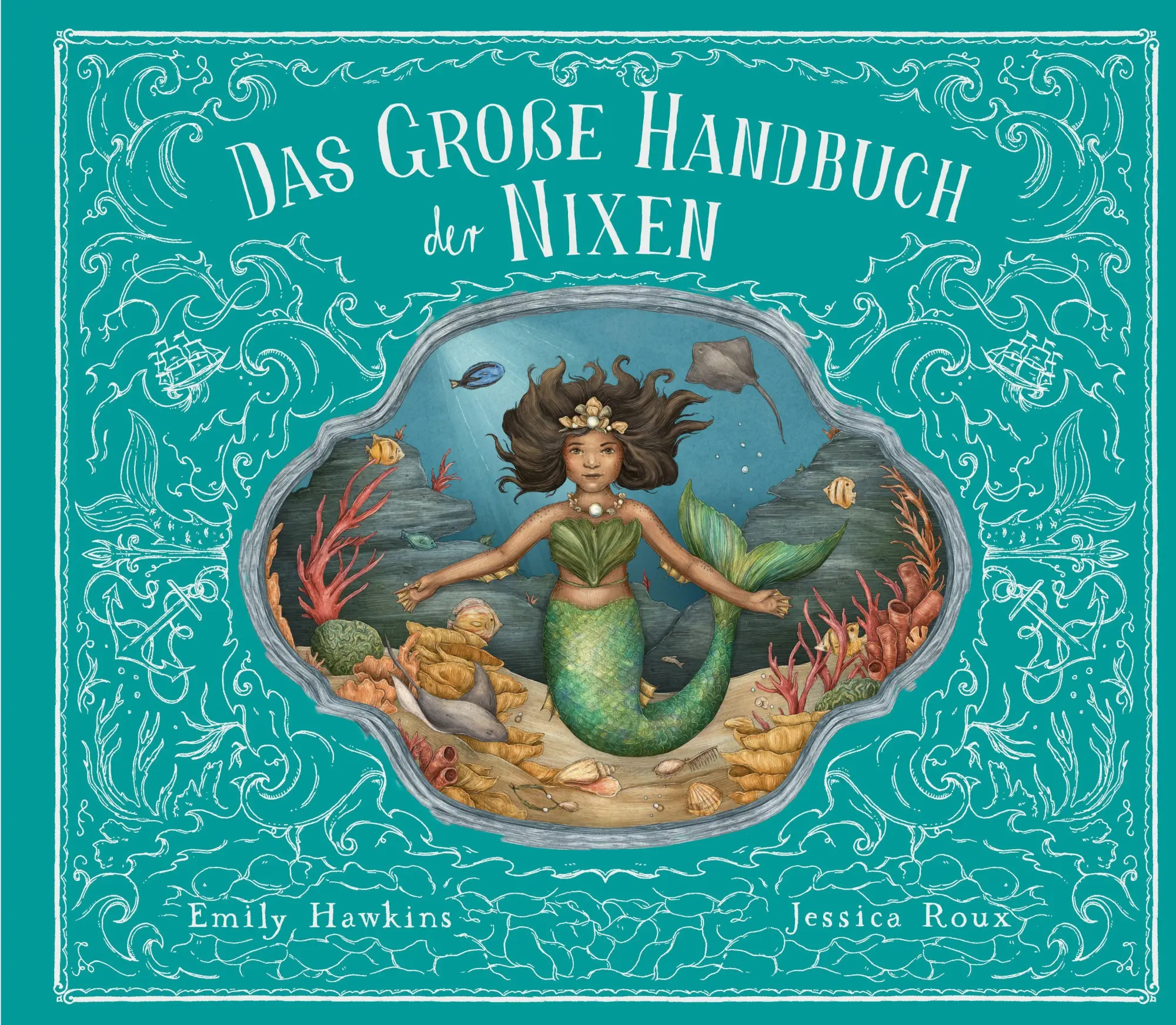 Cover: 9783791375465 | Das große Handbuch der Nixen und Wassermänner | Emily Hawkins (u. a.)