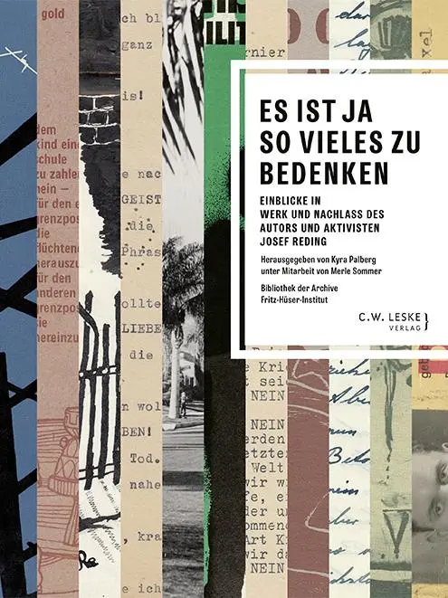 Cover: 9783946595465 | Es ist ja so vieles zu bedenken | Josef Reding | Taschenbuch | 200 S.
