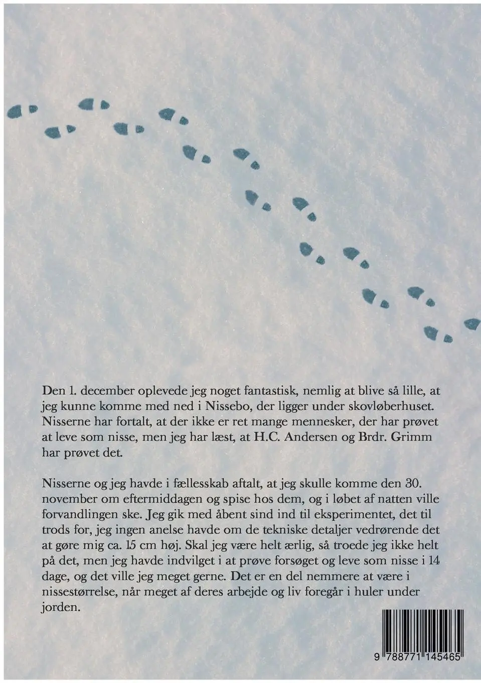 Rückseite: 9788771145465 | I en nisse's fodspor | Hanne Bredahl | Taschenbuch | 76 S. | Dänisch