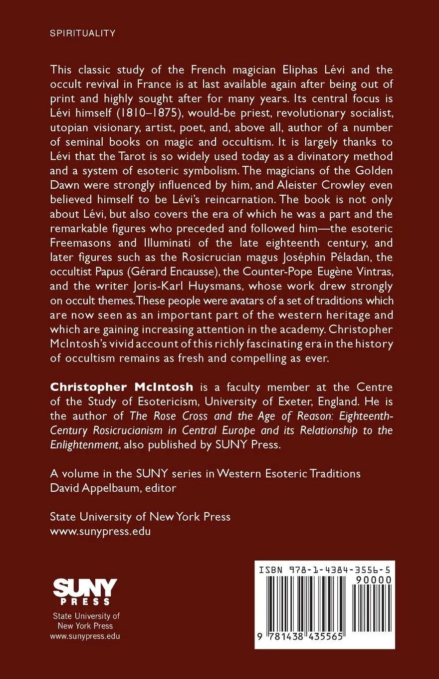 Rückseite: 9781438435565 | Eliphas Lévi and the French Occult Revival | Christopher Mcintosh