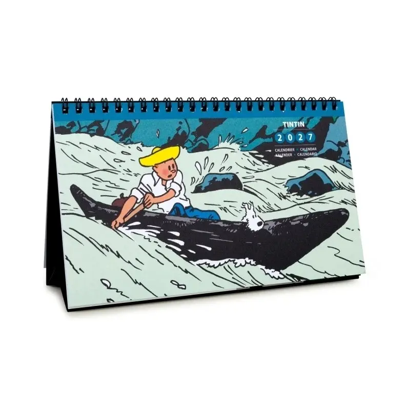 Cover: 9782874245565 | Tim &amp; Struppi Tischkalender 2027 | Hergé | Taschenbuch | Deutsch