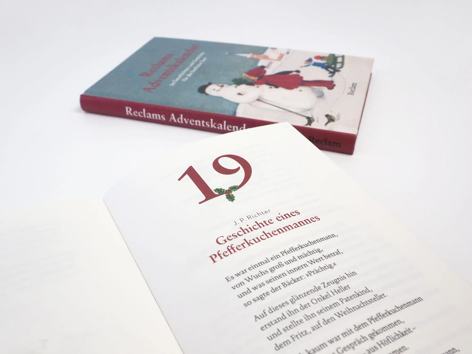 Bild: 9783150115565 | Reclams Adventskalender. 24 Geschichten und Gedichte für die...