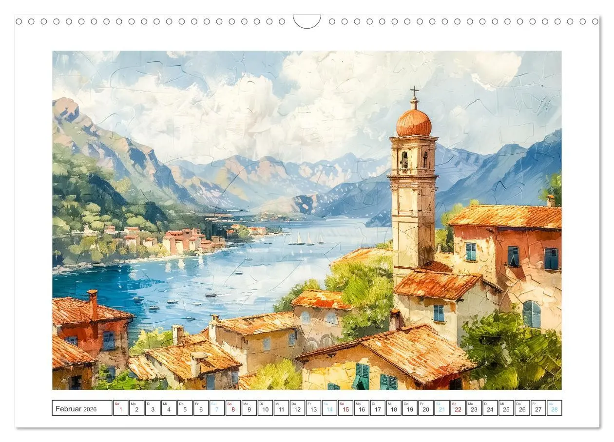 Bild: 9783457425565 | Mediterrane Landschaften (Wandkalender 2026 DIN A3 quer), CALVENDO...