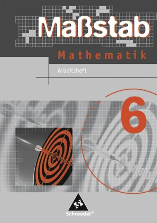 Cover: 9783507845565 | Maßstab 6. Mathematik. Arbeitsheft. Niedersachsen. Hauptschule | 32 S.