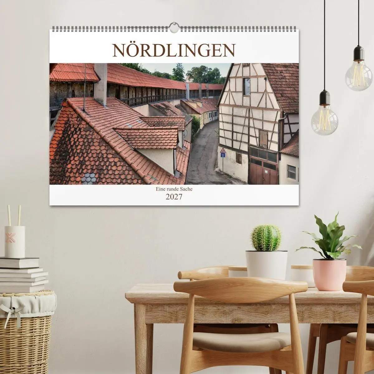 Bild: 9783569845565 | Nördlingen - Eine runde Sache (Wandkalender 2027 DIN A2 quer),...