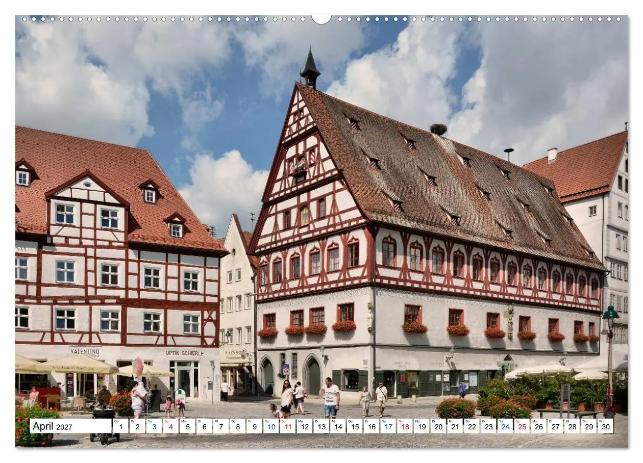 Bild: 9783569845565 | Nördlingen - Eine runde Sache (Wandkalender 2027 DIN A2 quer),...