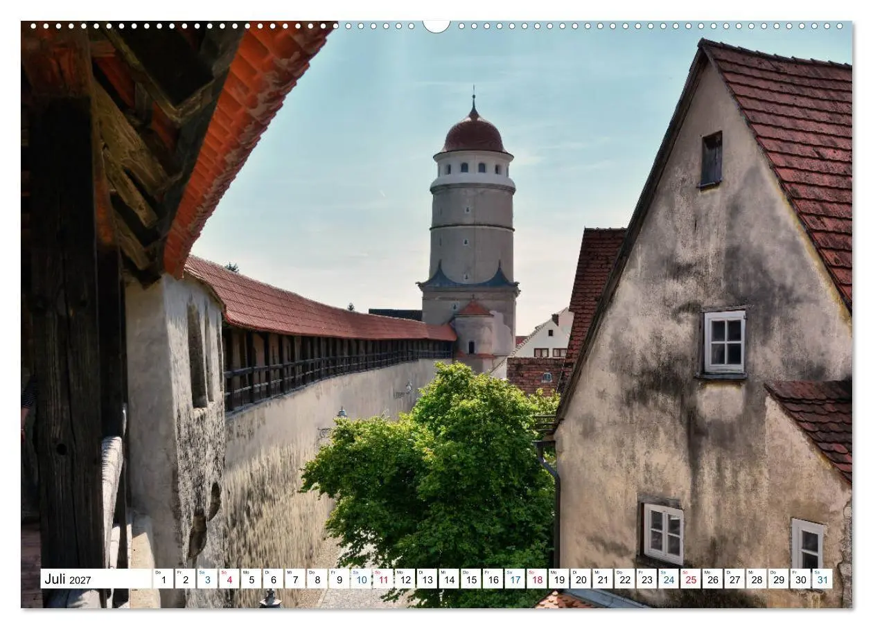 Bild: 9783569845565 | Nördlingen - Eine runde Sache (Wandkalender 2027 DIN A2 quer),...