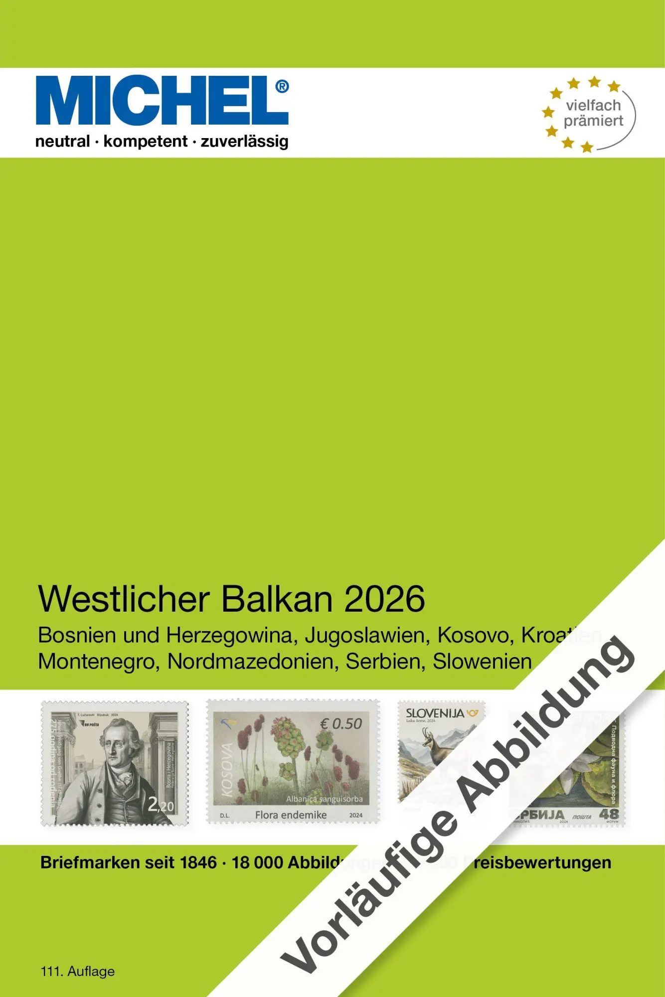 Cover: 9783954025565 | Westlicher Balkan | Michel-Redaktion | Buch | MICHEL-Europa / EK