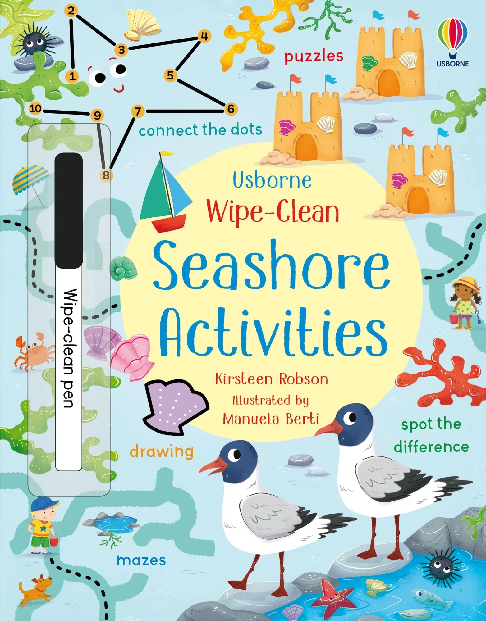 Cover: 9781474995665 | Wipe-Clean Seashore Activities | Kirsteen Robson | Taschenbuch | 2022