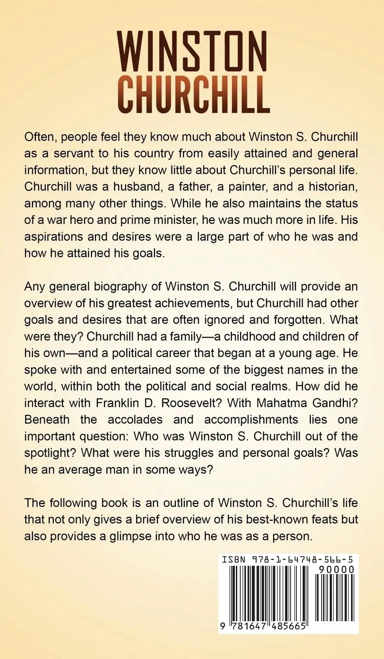 Rückseite: 9781647485665 | Winston Churchill | Captivating History | Buch | Gebunden | Englisch