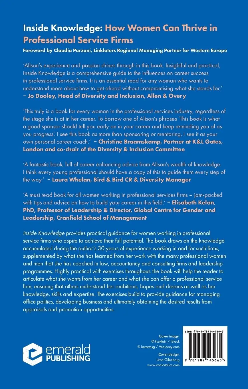 Rückseite: 9781787145665 | Inside Knowledge | Alison Temperley | Taschenbuch | Englisch | 2017