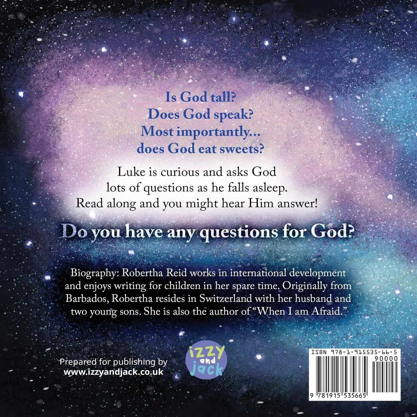 Rückseite: 9781915535665 | God and Lollipops | Robertha Diana Reid | Taschenbuch | Englisch