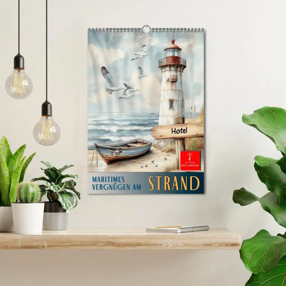 Bild: 9783457275665 | Maritimes Vergnügen am Strand (Wandkalender 2026 DIN A3 hoch),...
