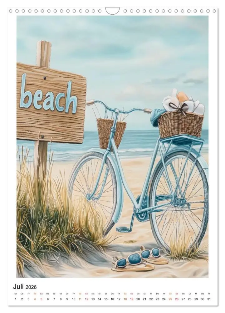 Bild: 9783457275665 | Maritimes Vergnügen am Strand (Wandkalender 2026 DIN A3 hoch),...