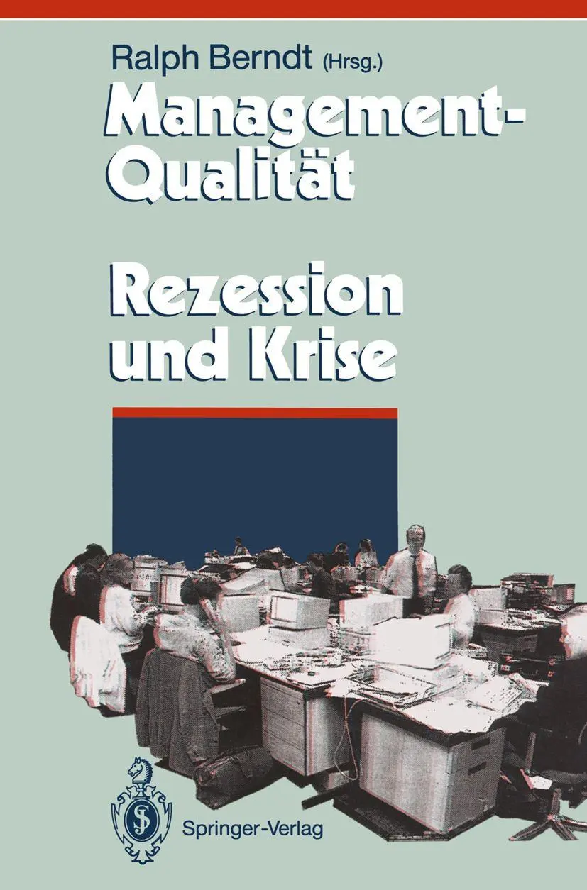 Cover: 9783540575665 | Management-Qualität contra Rezession und Krise | Ralph Berndt | Buch