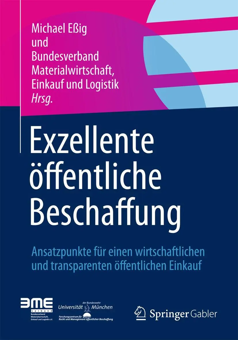 Cover: 9783658005665 | Exzellente öffentliche Beschaffung | Materialwirtschaft (u. a.) | Buch
