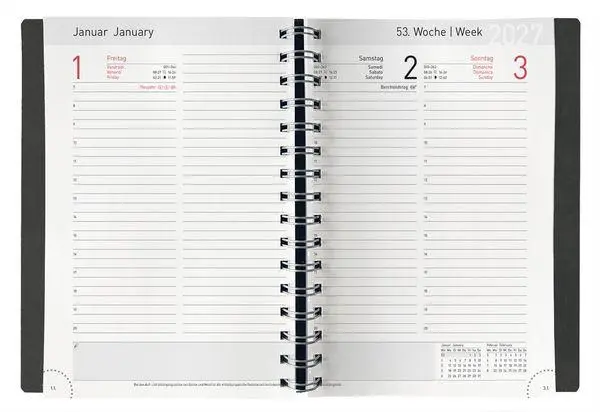 Bild: 9783819305665 | Chef-Timer Leder schwarz 2027 | Korsch Verlag | Kalender | 352 S.