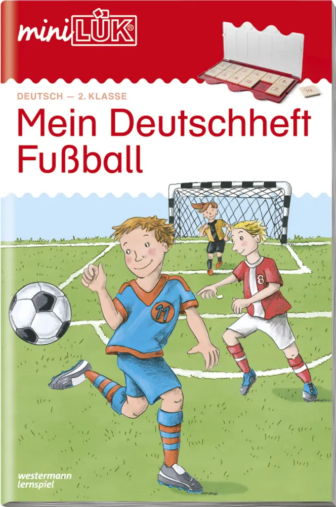 Cover: 9783837745665 | miniLÜK | 2. Klasse - Deutsch Mein Deutschheft Fußball | Heinz Vogel