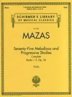 Cover: 884088475765 | 75 Melodious and Progressive Studies Complete, Op. 36 | Hermann | Buch