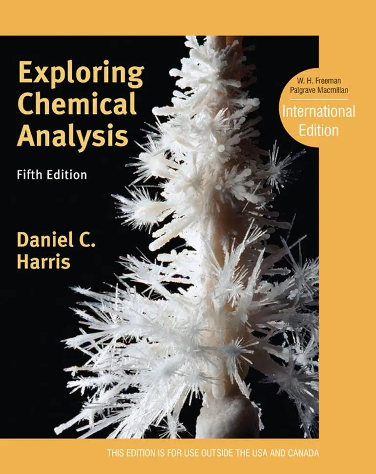 Cover: 9781429295765 | Exploring Chemical Analysis | International Edition | Daniel C. Harris