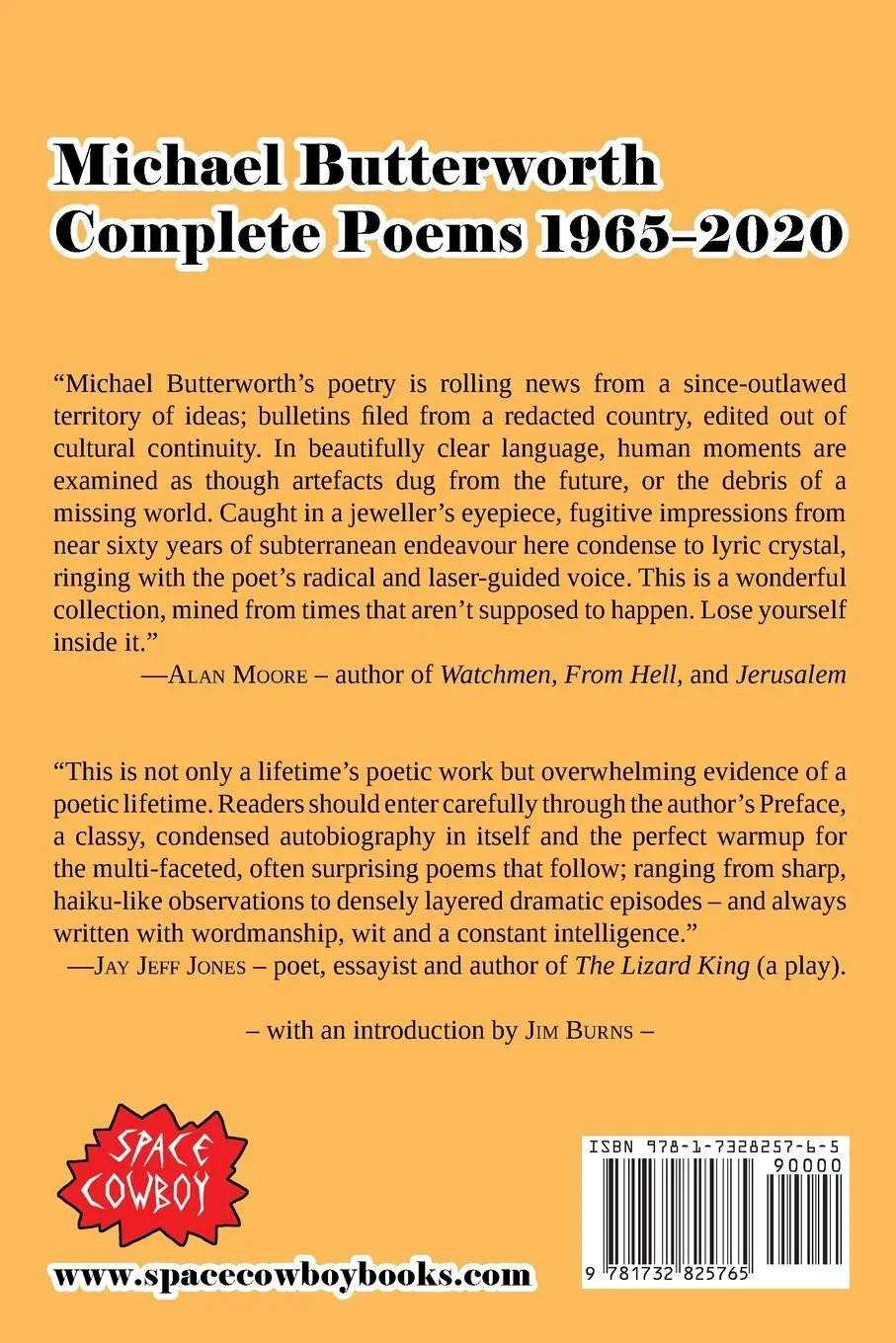 Rückseite: 9781732825765 | Complete Poems 1965-2020 | Michael Butterworth | Taschenbuch | 2023