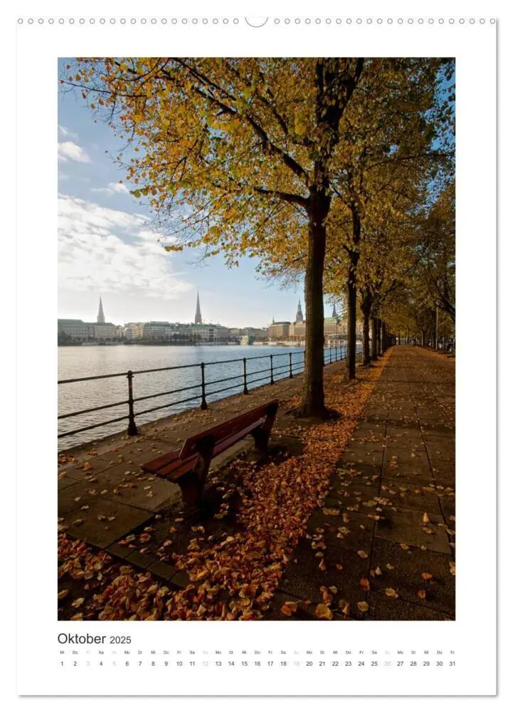 Bild: 9783457025765 | Hamburg Vertical (Wandkalender 2025 DIN A2 hoch), CALVENDO...
