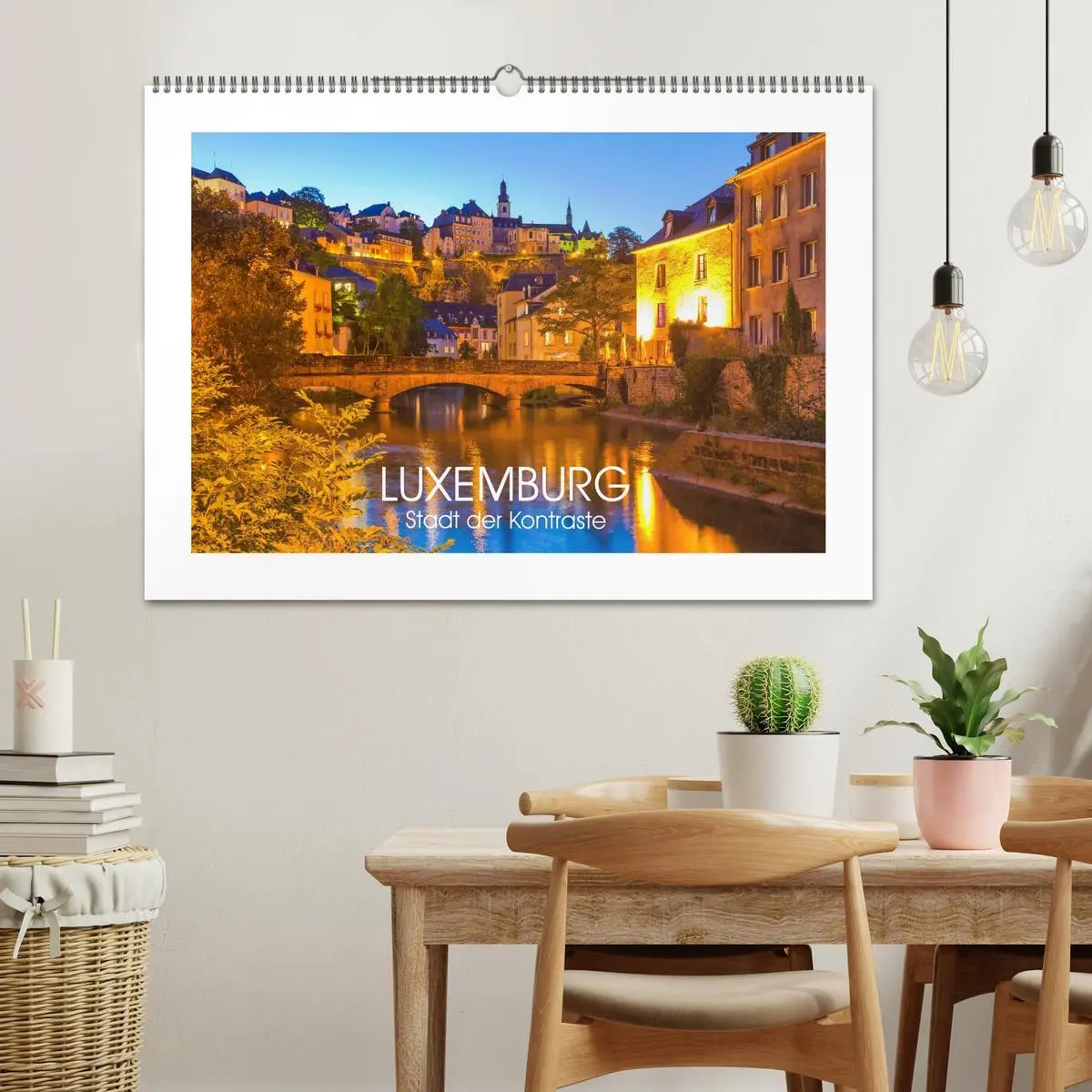 Bild: 9783516045765 | LUXEMBURG Stadt der Kontraste (Wandkalender 2026 DIN A2 quer),...