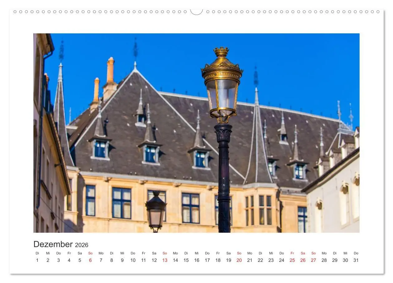 Bild: 9783516045765 | LUXEMBURG Stadt der Kontraste (Wandkalender 2026 DIN A2 quer),...