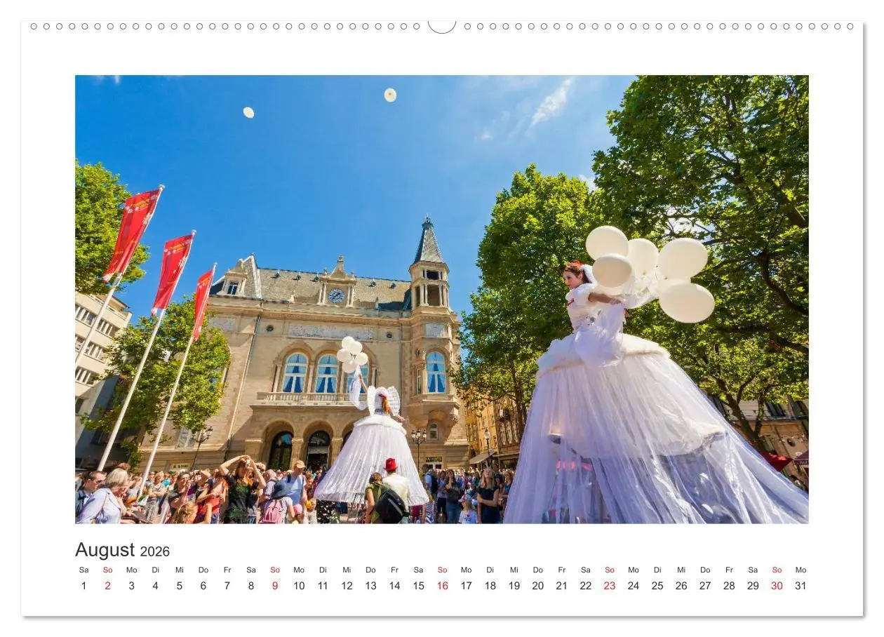 Bild: 9783516045765 | LUXEMBURG Stadt der Kontraste (Wandkalender 2026 DIN A2 quer),...