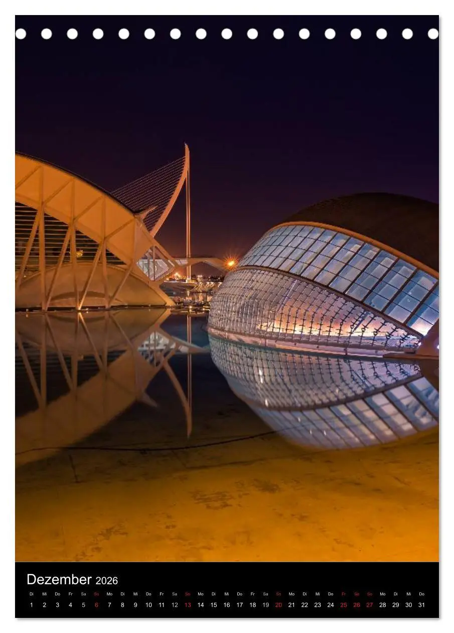 Bild: 9783516425765 | Valencia entdecken (Tischkalender 2026 DIN A5 hoch), CALVENDO...