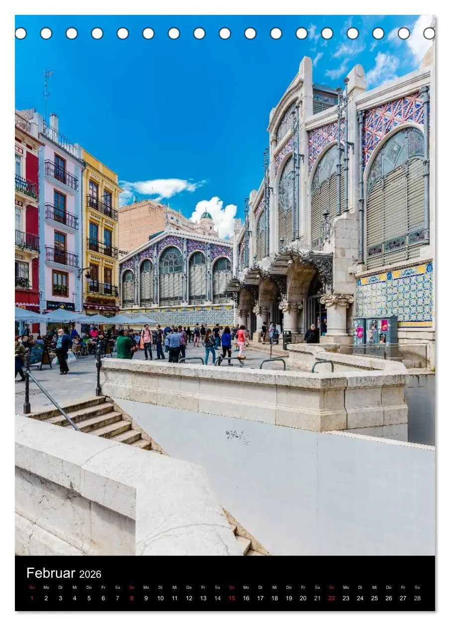 Bild: 9783516425765 | Valencia entdecken (Tischkalender 2026 DIN A5 hoch), CALVENDO...