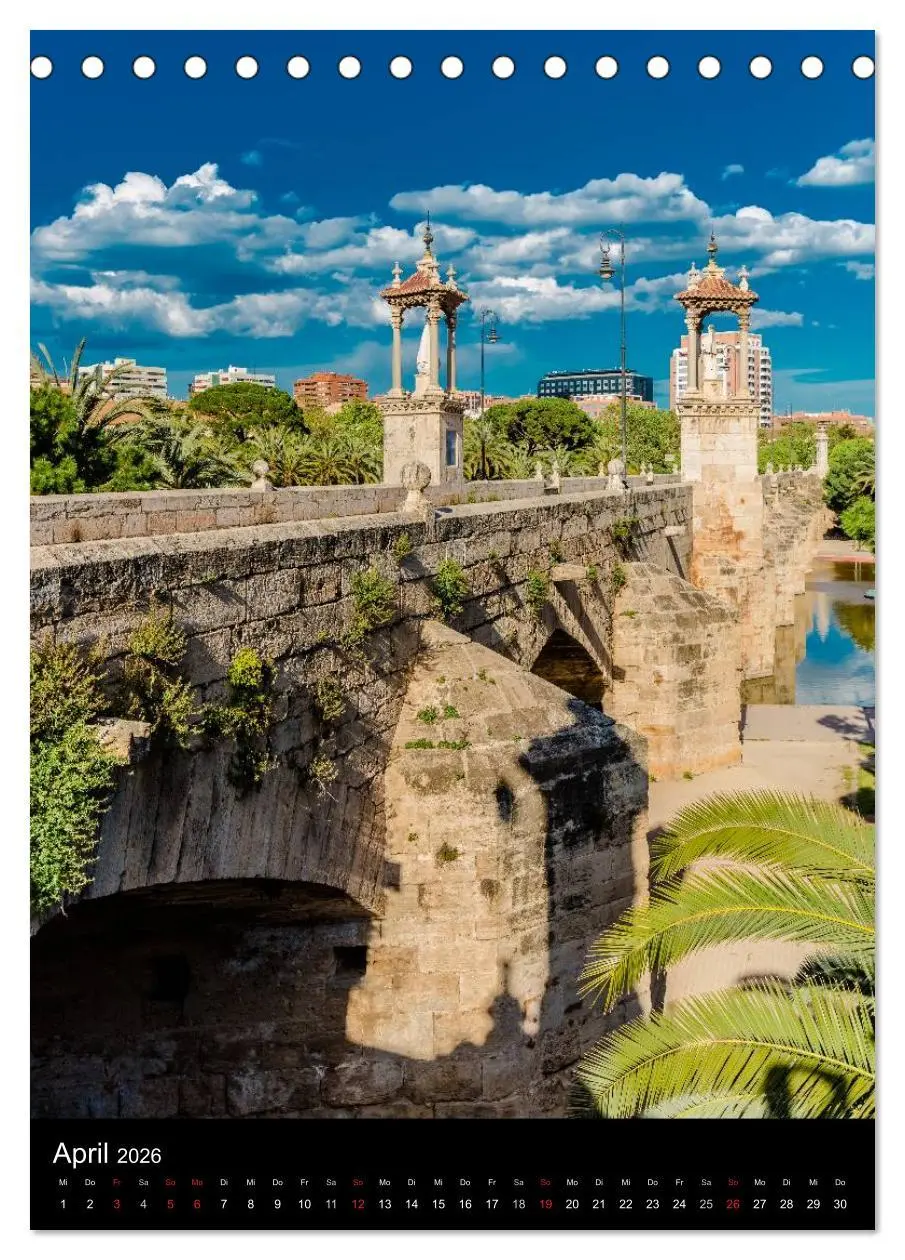 Bild: 9783516425765 | Valencia entdecken (Tischkalender 2026 DIN A5 hoch), CALVENDO...