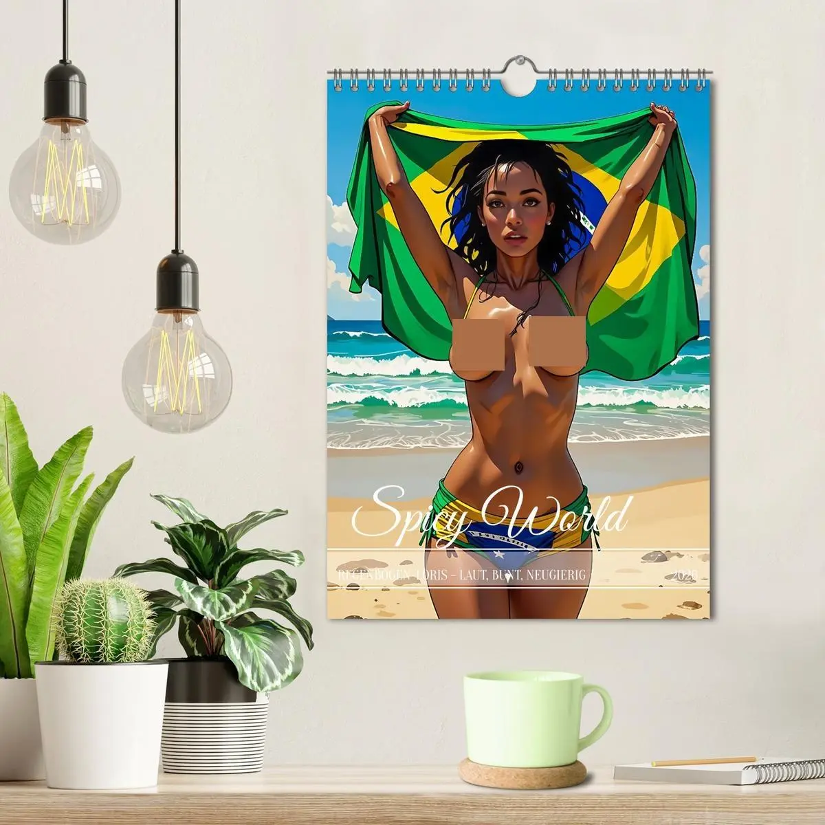 Bild: 9783516595765 | Spicy World - Sonne, Lust und Rio de Janeiro (Wandkalender 2026 DIN...
