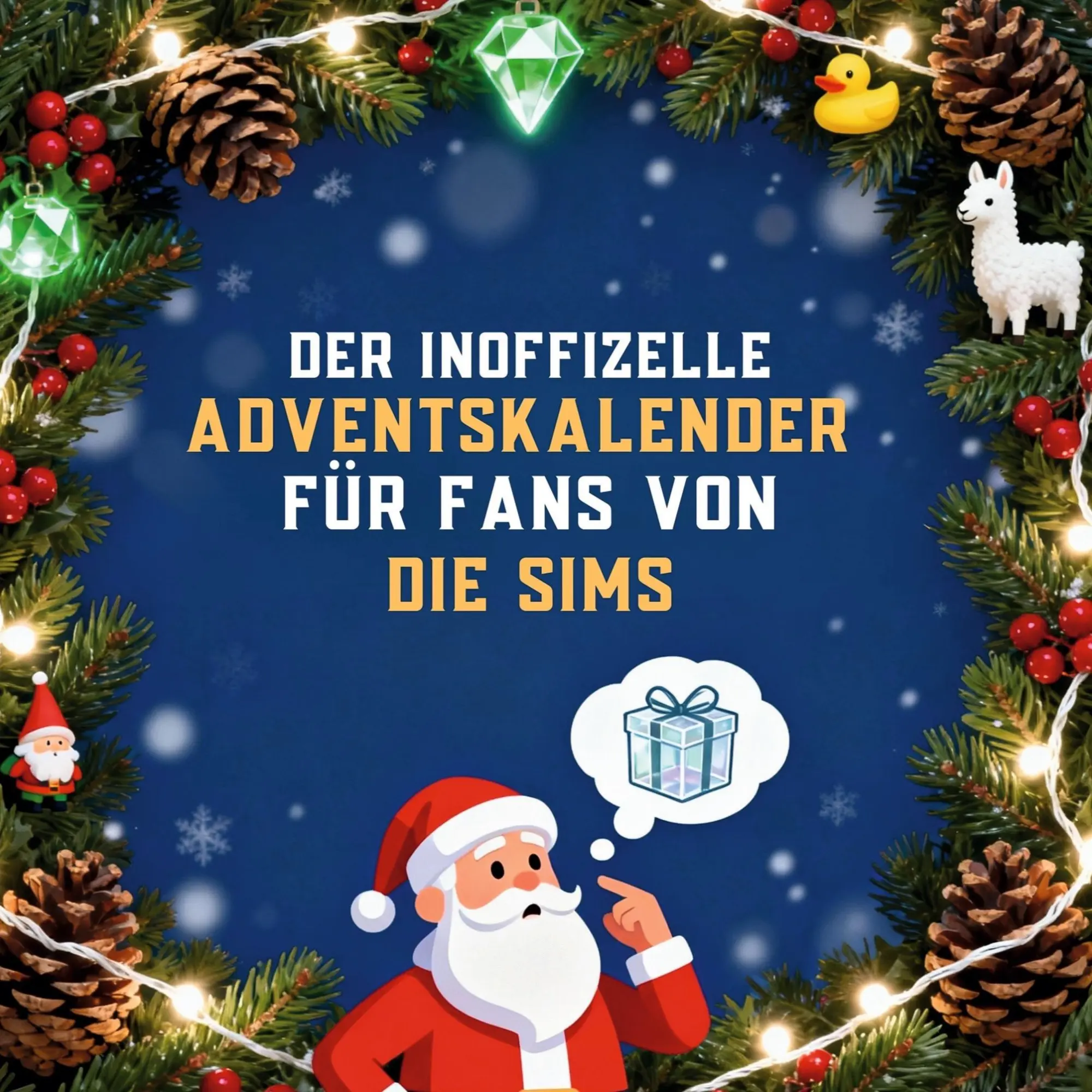 Cover: 9783695315765 | Der inoffizielle Adventskalender für Fans von Die Sims | Marie Klein