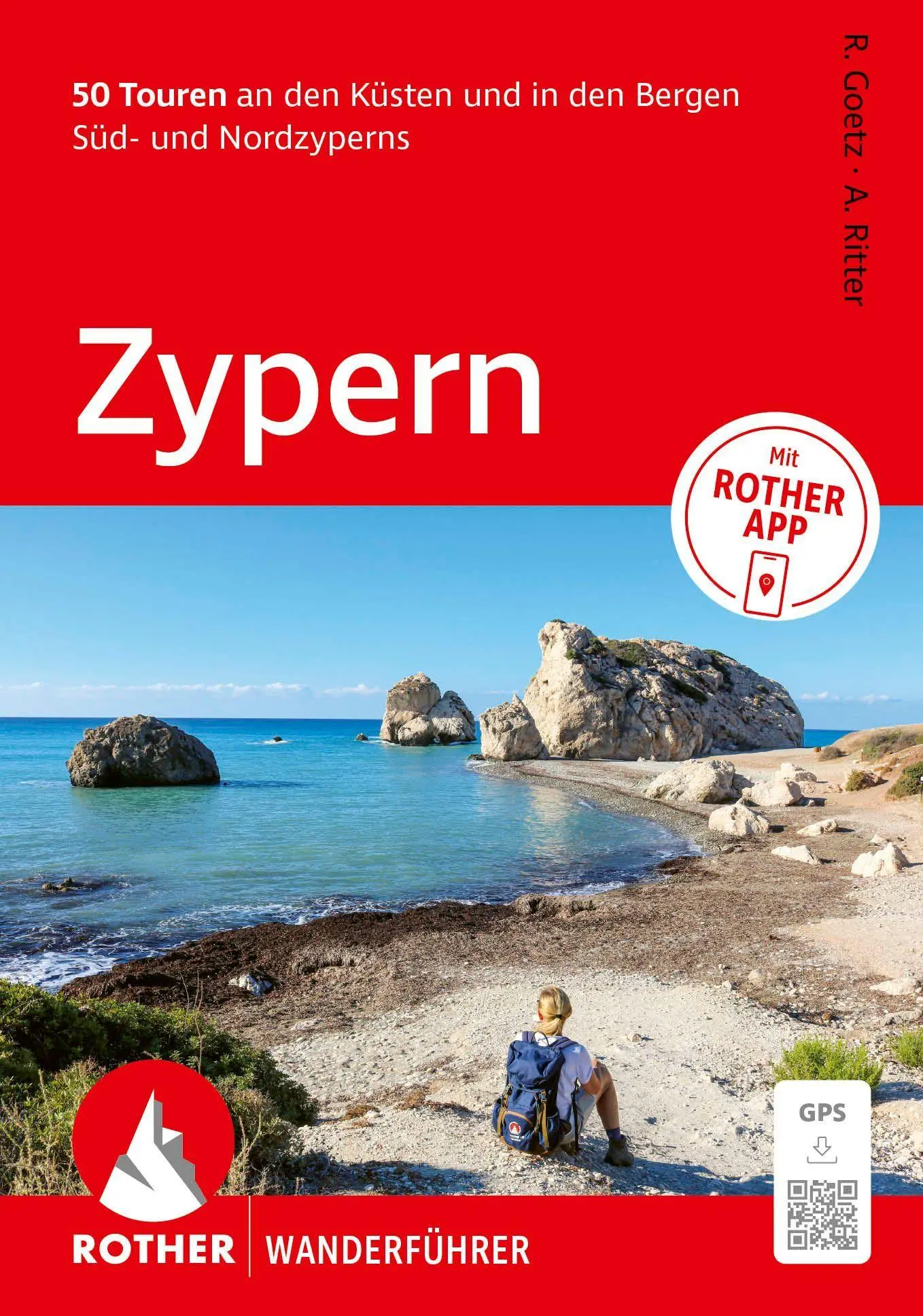 Cover: 9783763315765 | ROTHER Wanderführer Zypern. 50 Touren an den Küsten und in den...