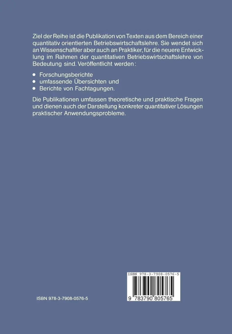 Rückseite: 9783790805765 | Kapazitätsplanung bei moderner Fließfertigung | Volkmar Söhner (u. a.)