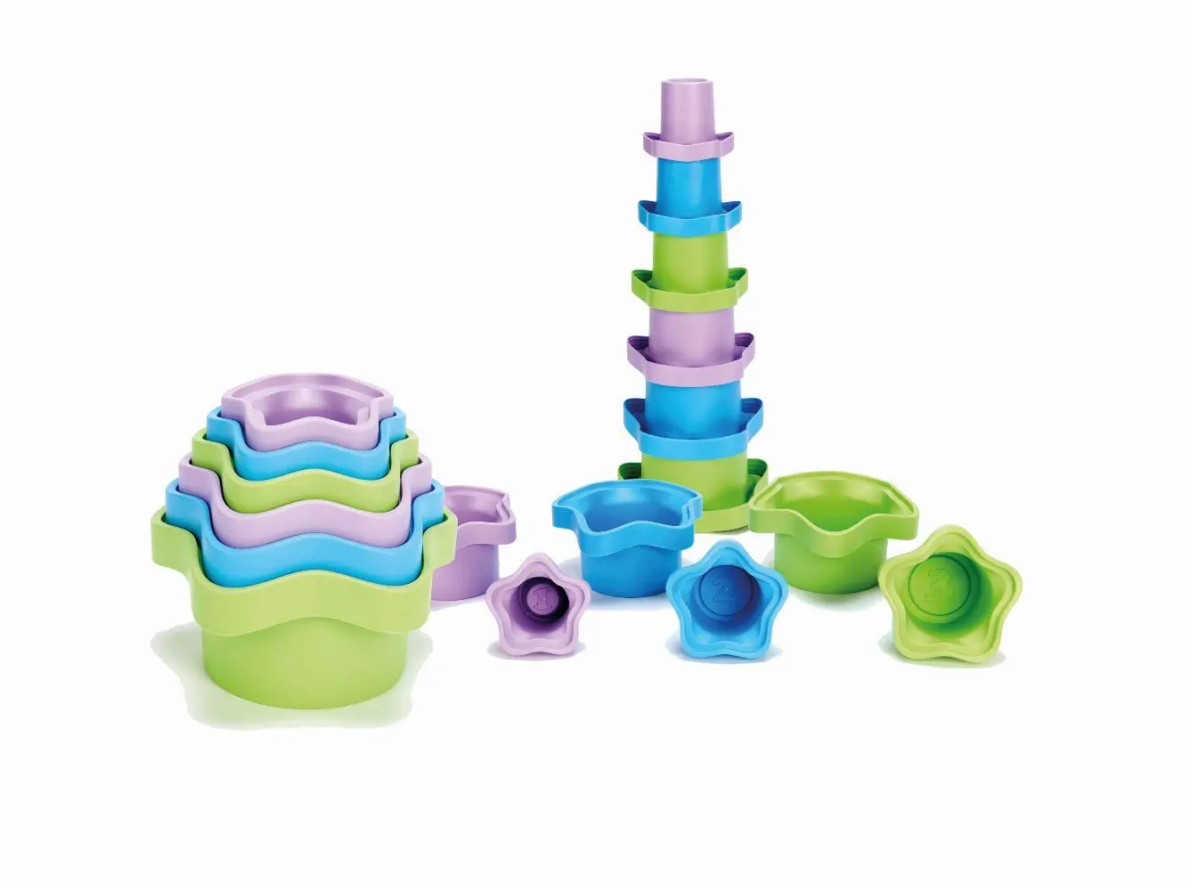 Bild: 793573685865 | GREENTOYS - Stapelspiel Becher 6 Teile | Green Toys | 8668586 | 2023