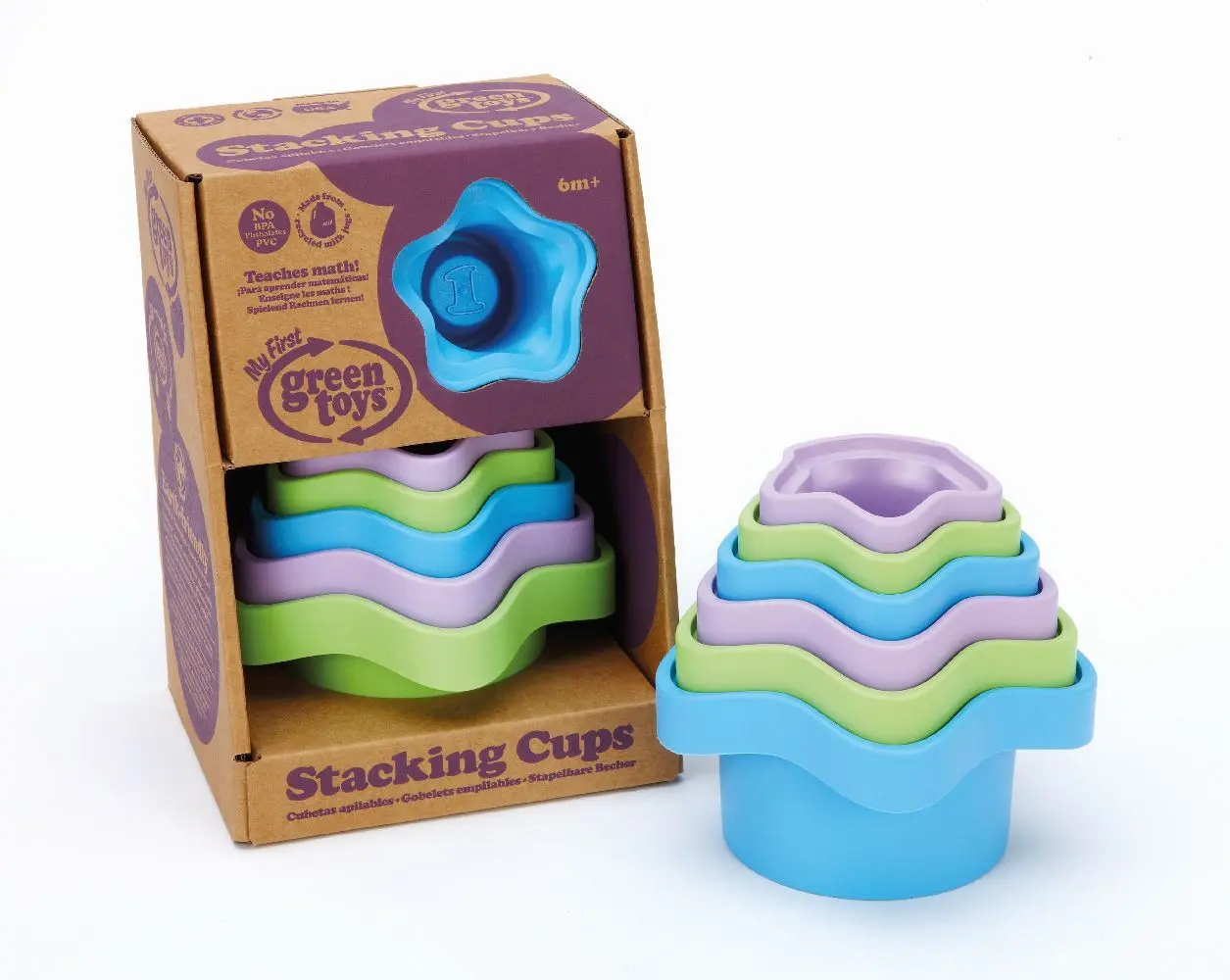 Bild: 793573685865 | GREENTOYS - Stapelspiel Becher 6 Teile | Green Toys | 8668586 | 2023