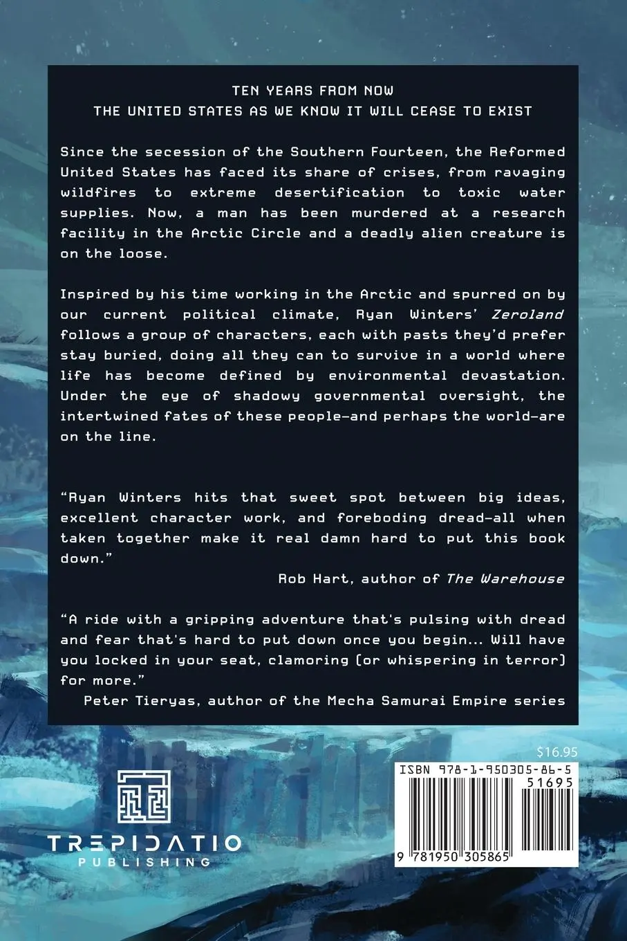 Rückseite: 9781950305865 | Zeroland | Ryan Winters | Taschenbuch | Englisch | 2021