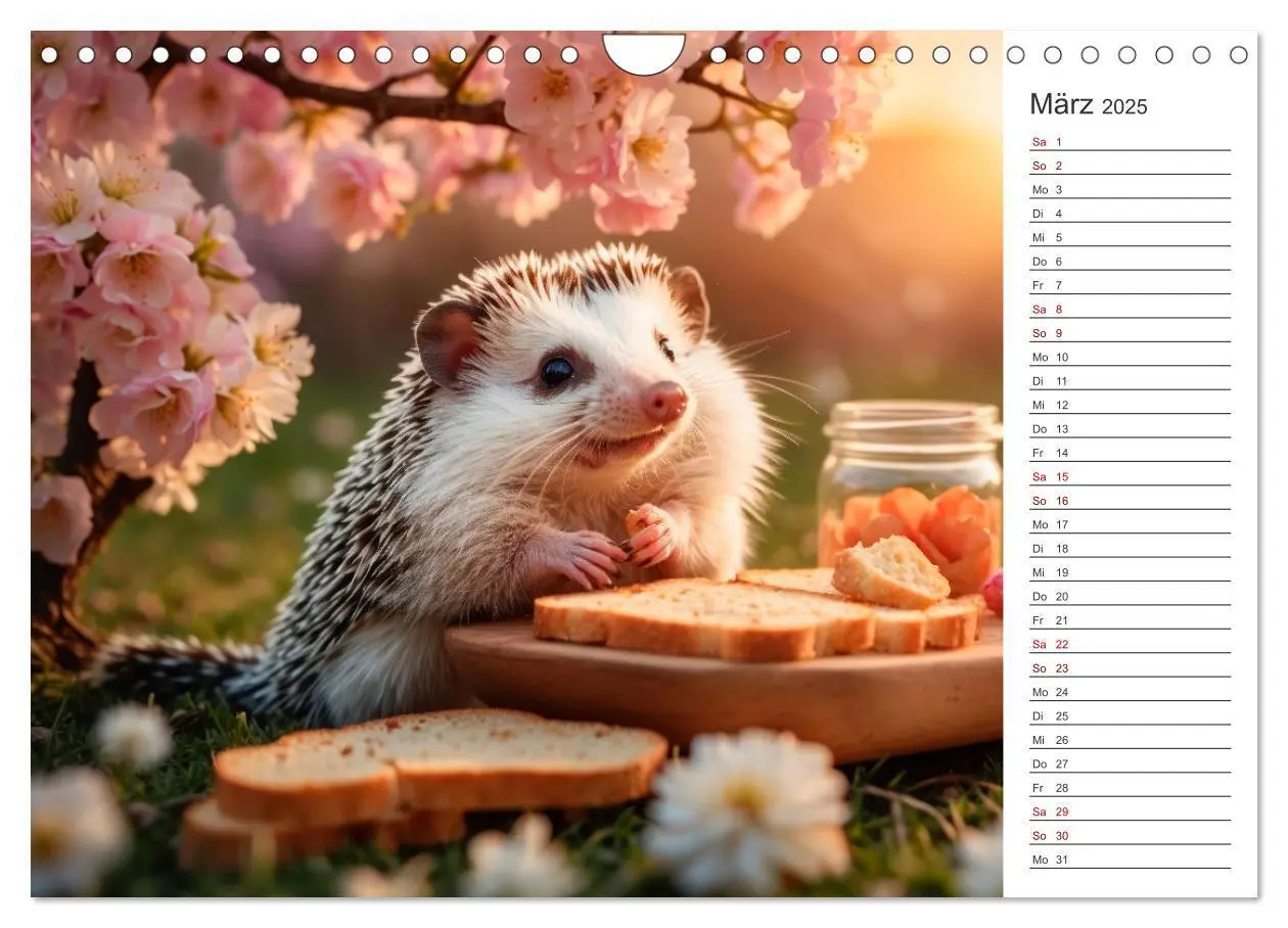 Bild: 9783383835865 | Stachelstars (Wandkalender 2025 DIN A4 quer), CALVENDO Monatskalender