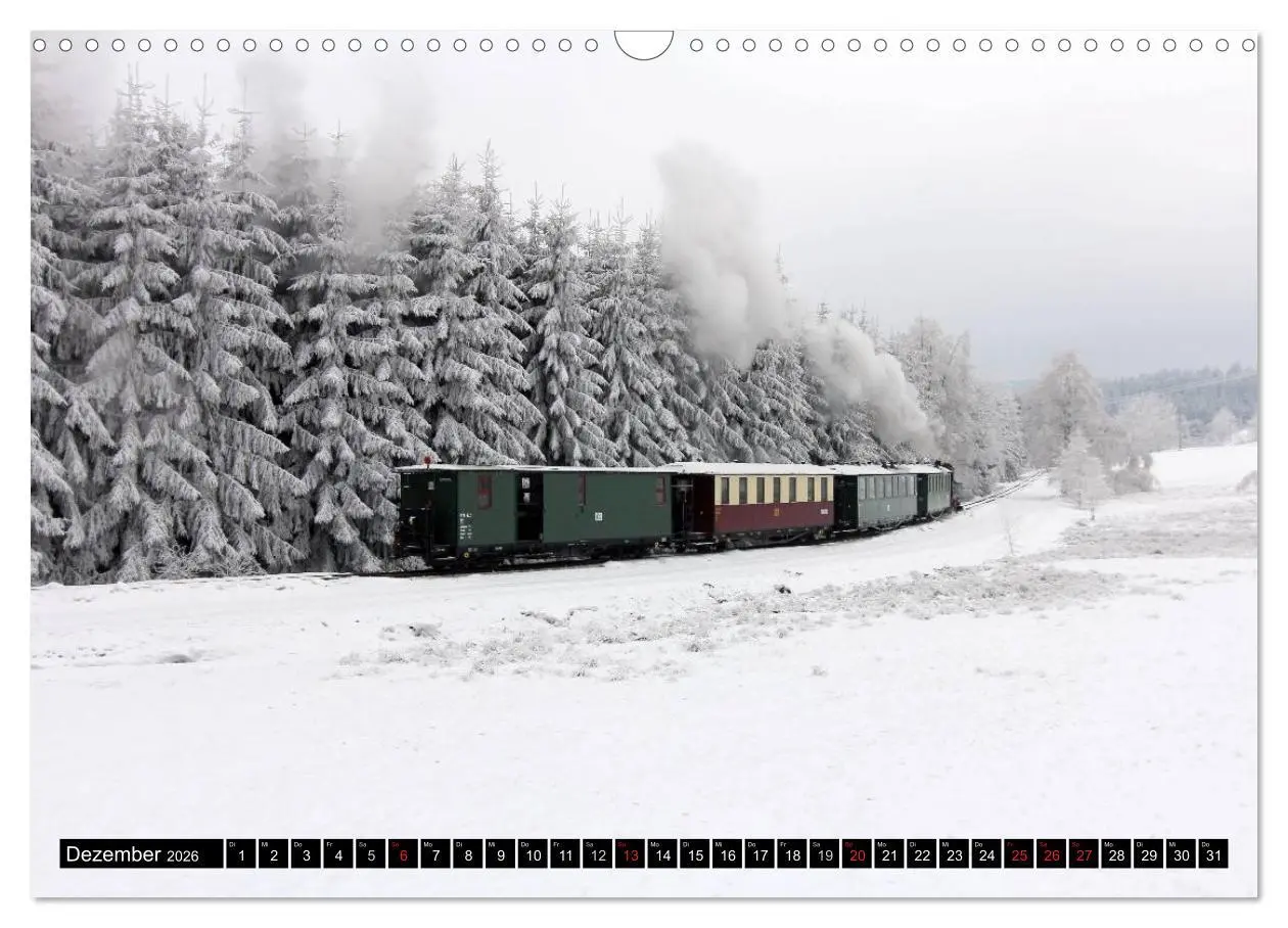 Bild: 9783457945865 | Bahnland Sachsen (Wandkalender 2026 DIN A3 quer), CALVENDO...