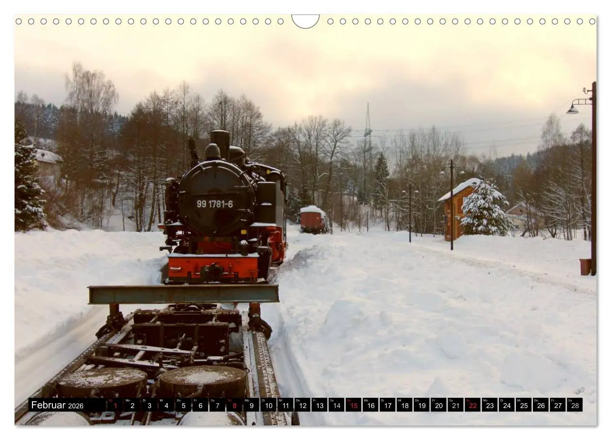 Bild: 9783457945865 | Bahnland Sachsen (Wandkalender 2026 DIN A3 quer), CALVENDO...