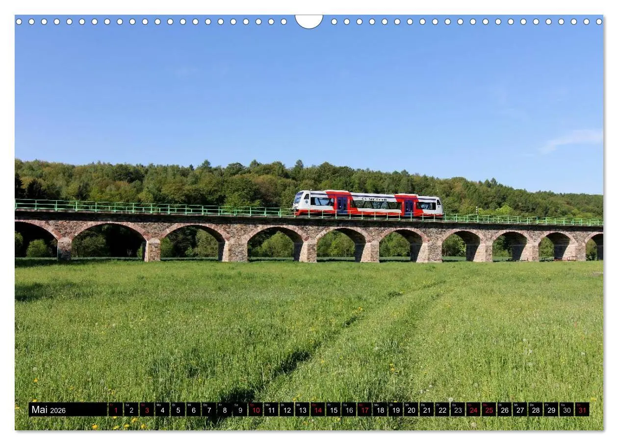 Bild: 9783457945865 | Bahnland Sachsen (Wandkalender 2026 DIN A3 quer), CALVENDO...