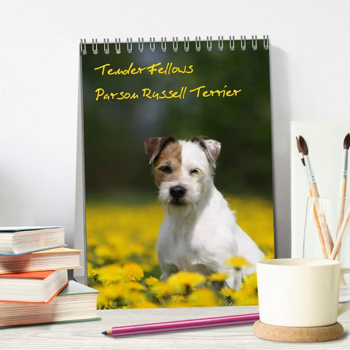 Bild: 9783516415865 | Tender Fellows - Parson Russell Terrier (Tischkalender 2026 DIN A5...