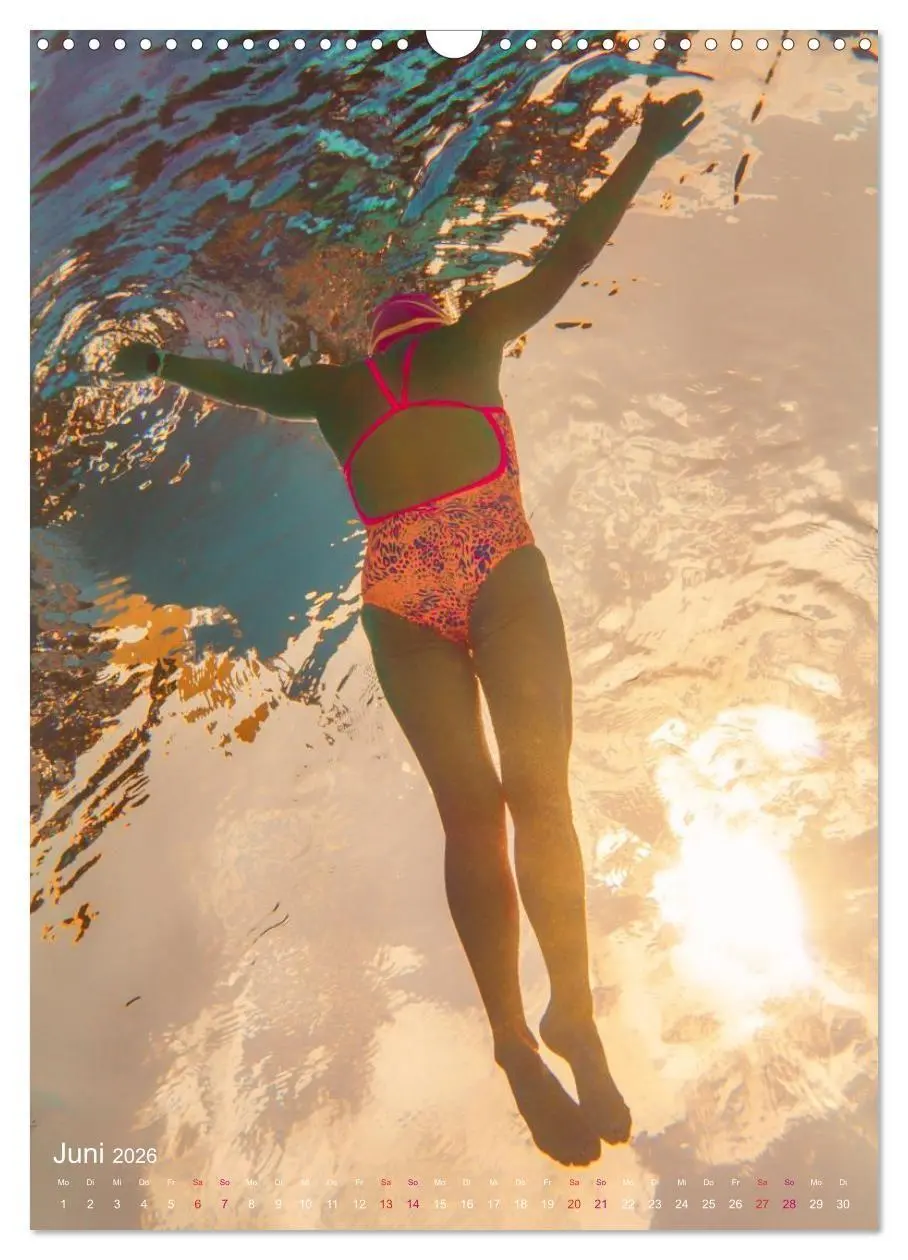 Bild: 9783516725865 | FREI SCHWIMMEN (Wandkalender 2026 DIN A3 hoch), CALVENDO...