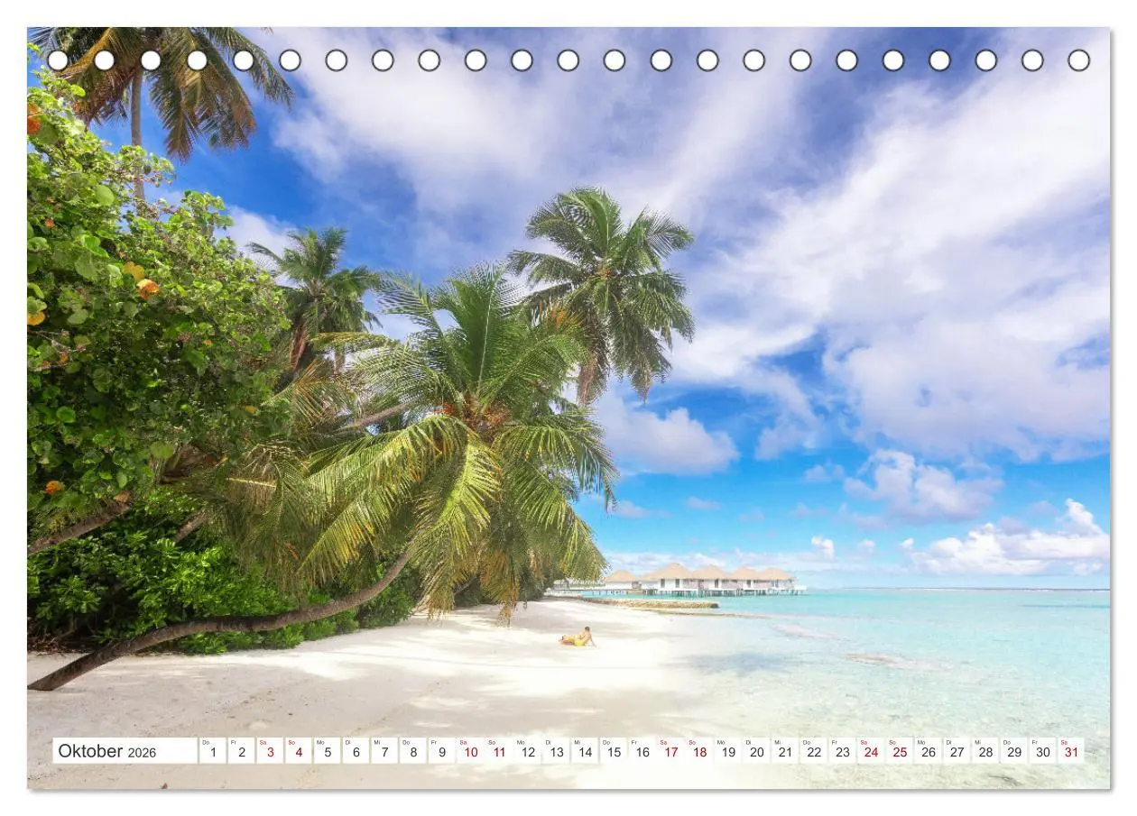 Bild: 9783457245965 | Malediven, Perle im Indischen Ozean (Tischkalender 2026 DIN A5...