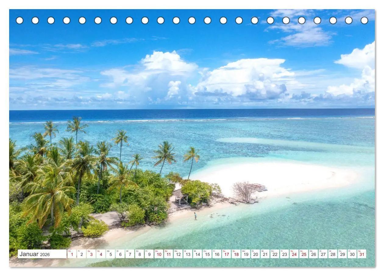 Bild: 9783457245965 | Malediven, Perle im Indischen Ozean (Tischkalender 2026 DIN A5...