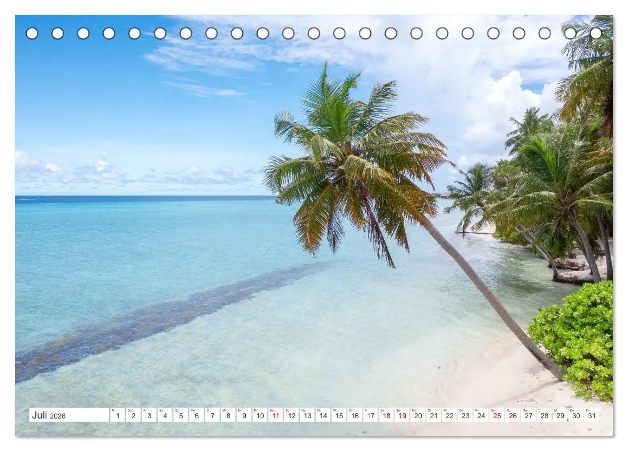 Bild: 9783457245965 | Malediven, Perle im Indischen Ozean (Tischkalender 2026 DIN A5...