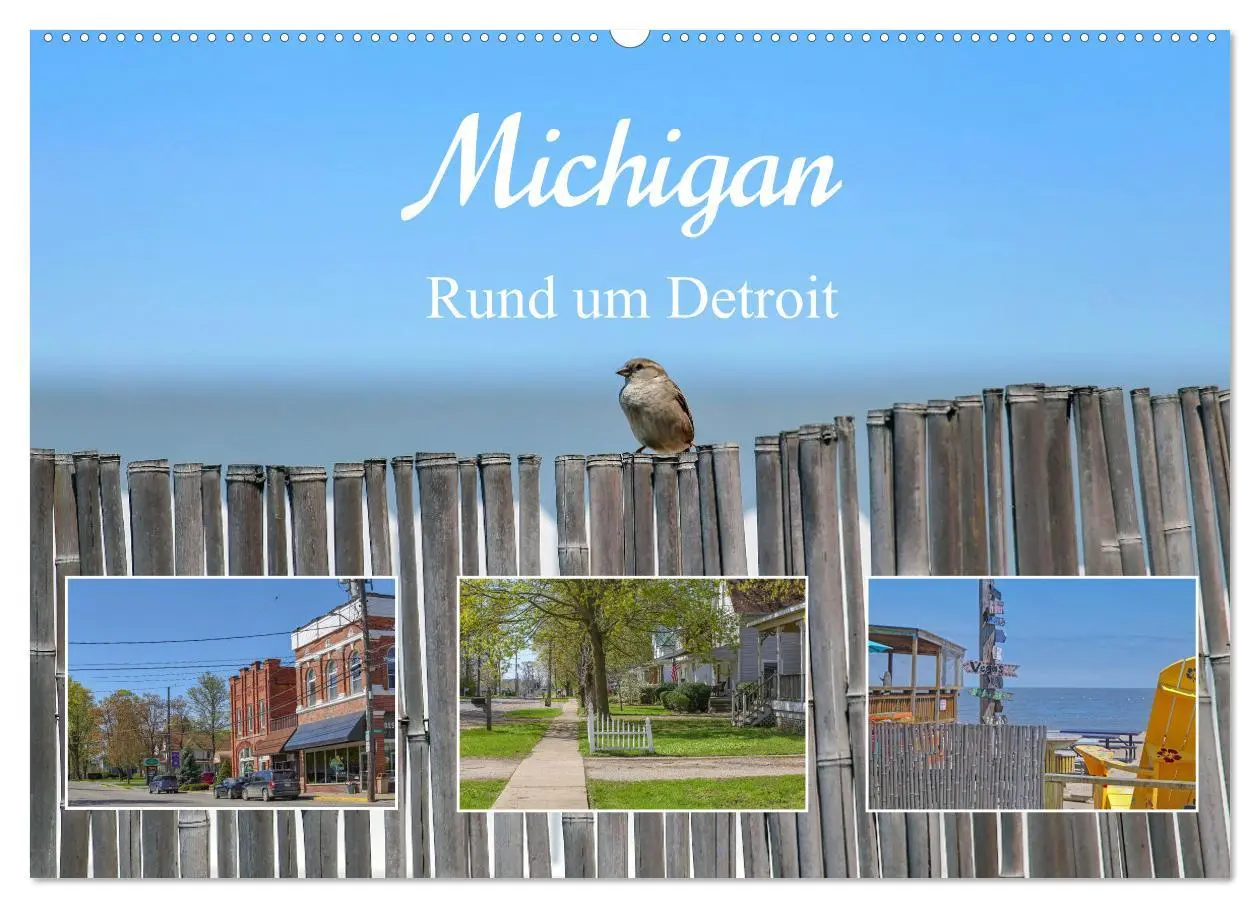 Cover: 9783457315965 | Michigan - Rund um Detroit (Wandkalender 2026 DIN A2 quer),...