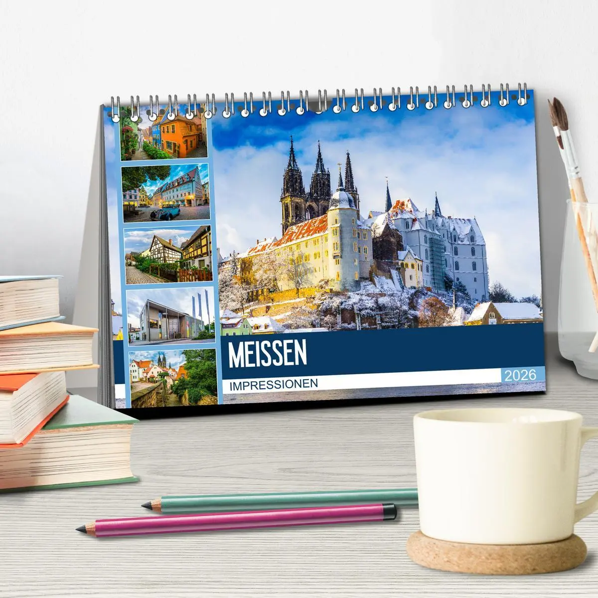 Bild: 9783457865965 | Meißen Impressionen (Tischkalender 2026 DIN A5 quer), CALVENDO...